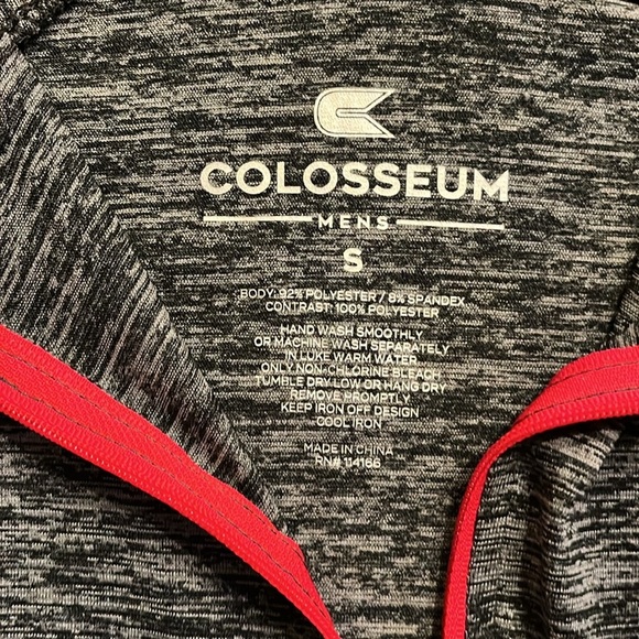 Colosseum Texas Tech Quarter Zip Jacket Size S - Picture 3 of 7